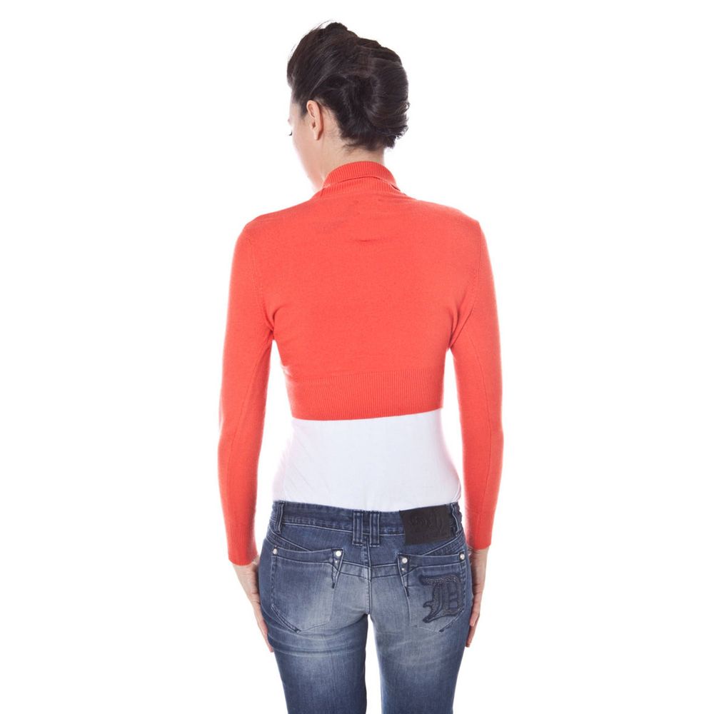 Maglione di lana rosso
