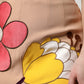 Dolce & Gabbana Beige Floral High Waist Pencil Cut Skirt