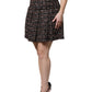 Dolce & Gabbana Multicolor High Waist Tartan Tweed Mini Skirt