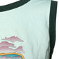Dolce & Gabbana Light Green Graphic Print Sleeveless Tank T-shirt