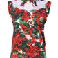 Dolce & Gabbana Multicolor Floral Lace Sleeveless Tank Top