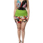 Dolce & Gabbana Multicolor Floral Patchwork Fitted Mini Dress