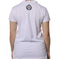 Dolce & Gabbana White Necklace Cotton Short Sleeve T-shirt