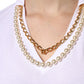 Dolce & Gabbana White Necklace Cotton Short Sleeve T-shirt