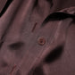 Dolce & Gabbana Brown Ascot Collar Long Sleeve Blouse Top