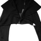 Dolce & Gabbana Black Silk Sheer Long Sleeves Blouse Top