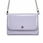 Tory Burch Patent Emerson Patent Chain Wallet Crossbody Bag