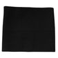 Black Cashmere Knitted Square Handkerchief Scarf