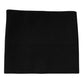 Black Cashmere Knitted Square Handkerchief Scarf