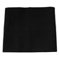 Black Cashmere Knitted Square Handkerchief Scarf