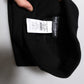 Black Cashmere Knitted Square Handkerchief Scarf
