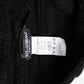 Dolce & Gabbana Black Cashmere Knitted Neck Warmer Foulard Scarf