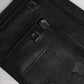 Dolce & Gabbana Black Calfskin Leather Messenger Crossbody Bag