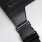 Dolce & Gabbana Black Calfskin Leather Messenger Crossbody Bag