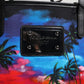 Multicolor Graphic Printed Top Handle Shopping Tote Bag