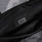Black Camouflage Shoulder Strap Logo Plaque Bag