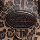 Dolce & Gabbana Brown Leopard Leather Shoulder Strap Tote Bag