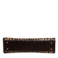 Dolce & Gabbana Brown Leopard Leather Shoulder Strap Tote Bag