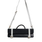 Blue White Calfskin Leather Crossbody Shoulder Bag