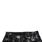 Black Tie Dye Cotton Straight Men Denim Jeans