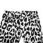 White Leopard Cotton Skinny Denim Jeans