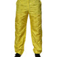 Yellow DG Monogram Polyester Straight Pants