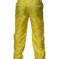 Yellow DG Monogram Polyester Straight Pants