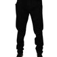 Black Cotton Stretch Slim Fit Denim Jeans
