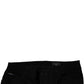 Black Cotton Stretch Slim Fit Denim Jeans