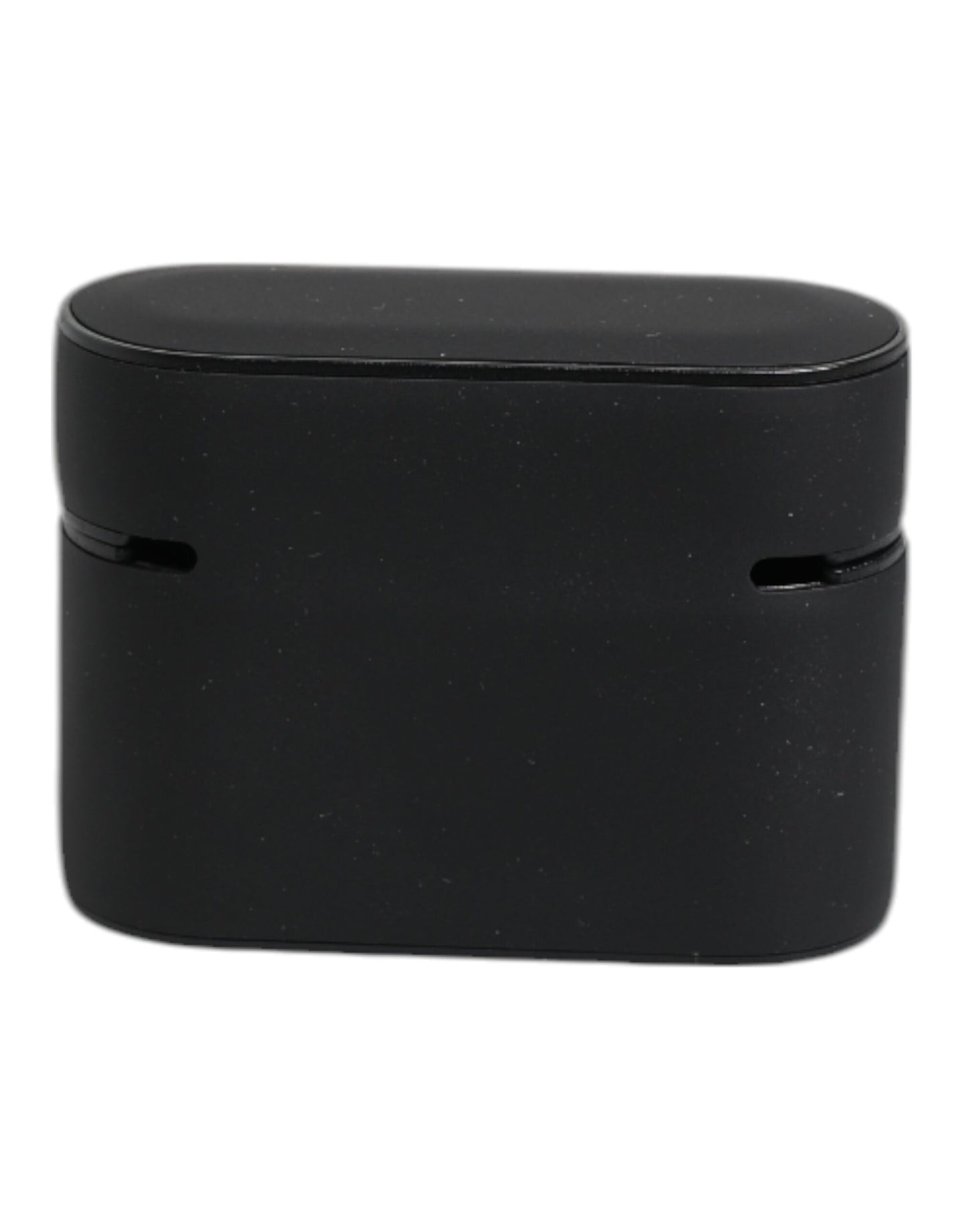 Black Orange Silicone Embossed Logo Airpods Case