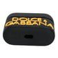 Black Yellow Silicone Embossed Logo Airpods Case