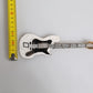 Gold Brass Logo Beaded Guitar Pin Brooch