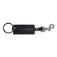Blue Calf Leather DG Logo Silver Brass Keyring Keychain
