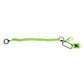 Green Springy Key Holder DG Logo Men's Keychain Keyring