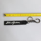 Black White DG Logo Silver Men Keychain Polyester Keyring