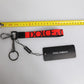 Red Logo Nylon Silver Brass Men Holder Keychain Keyring