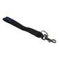 Black Logo Nylon Silver Brass Men Holder Keychain Keyring