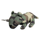 Multicolor Camouflage Animal Silhouette Keychain Keyring