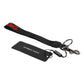 Black Logo Nylon Silver Brass Men Holder Keychain Keyring