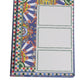 Dolce & Gabbana Multicolor Carretto Siciliano Envelope Post Card Holder