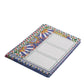 Dolce & Gabbana Multicolor Carretto Siciliano Envelope Post Card Holder