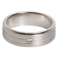 Dolce & Gabbana Silver Tone Brass Clear Crystal DG Logo Ring