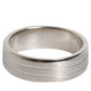 Silver Tone Brass Clear Crystal DG Logo Ring