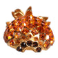 Dolce & Gabbana Gold Brass Pineapple Crystal Jewelry Brooch Pin
