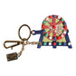 Dolce & Gabbana Multicolor Gold Tone Carretto Keychain Keyring