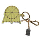 Dolce & Gabbana Multicolor Gold Tone Carretto Keychain Keyring