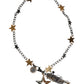 Dolce & Gabbana Silver Gold Brass Embellished Waist Chain Belt