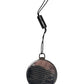 Dolce & Gabbana Green Calfskin Leather Round Logo Hand Mirror Holder