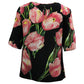 Black Silk Sweater