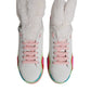 Dolce & Gabbana Multicolor Low Top Trainers Sneakers Shoes